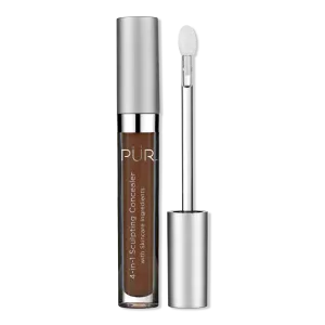 Универсальный корректирующий и осветляющий консилер 4-в-1 PÜR, DPN1 (dark brown with neutral undertones)