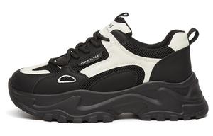 Женские кроссовки с низким верхом и массивной подошвой, устойчивые к скольжению DAPHNE, Black