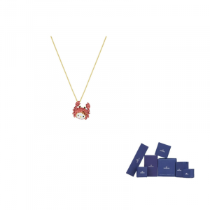 Swarovski Ожерелье с розовым золотым покрытием для женщин