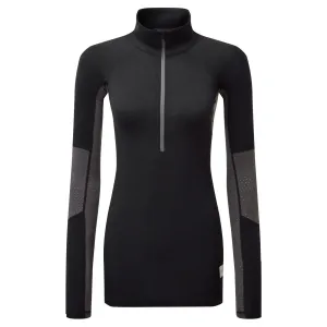 Термобельё с зонированием Darkhorse 185 на четверть молнии Artilect, Black/Ash