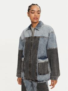 Джинсовая куртка оверсайз Rotate, синий