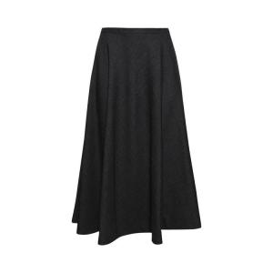 Юбка Gucci English Grisaille Skirt Medium Grey, серый