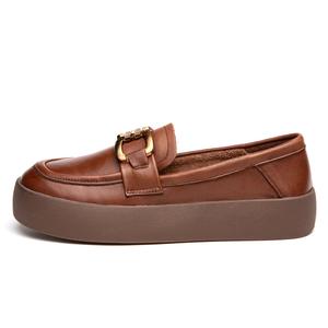 Лоферы женские Help, Brown