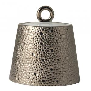 Bernardaud Ecume Сахарница с платиновой крышкой, серебряный