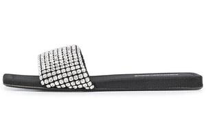 Шлепанцы женские Alexander Wang, черный