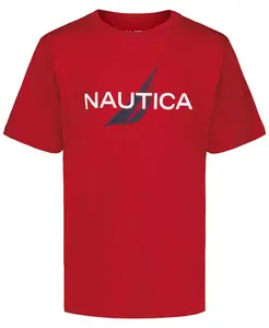 Футболка с коротким рукавом для малышей и мальчиков Nautica, красный