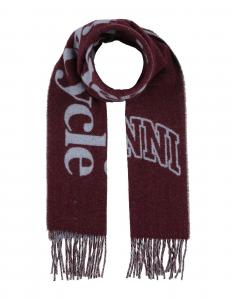 Шарф Ganni, сливовый