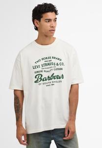Футболка Barbour BARBOUR X LEVI'S GRAPHIC T-SHIRT, Whisper White/White