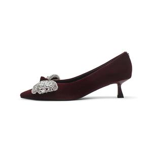 Тонкий каблук Женские туфли на высоком каблуке 4.5 см Coup De Foudre, Ancora красный