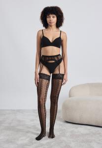 Тайтсы LASCANA PETITE FLEUR GOLD OUVERT, Black