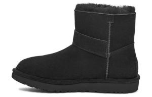 Угги женские UGG Mini Bailey Graphic Logo, черный