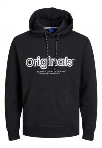 Пуловер с капюшоном Jack & Jones, черный