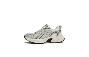 Teenmix Серебряные массивные кроссовки женские, цвет Silver