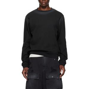 Свитер мужской черный WE11DONE