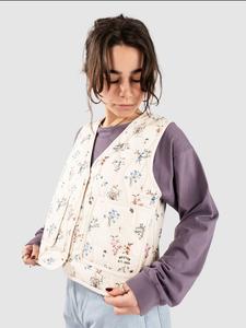 Утепленный жилет Brixton Field Floral Quilted Weste, whitecap/hazlnt/dtsy flrl