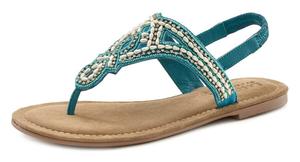 Сандалии LASCANA T-Bar Sandals, бирюзовый
