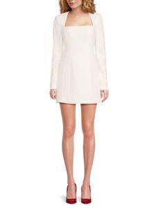 Мини-платье-футляр Элла A.L.C., белый