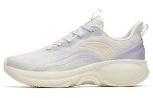 Кроссовки женские с низким верхом белые/фиолетовые Anta