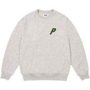 Свитер Palace Chenille Tri-Ferg Crew, Grey Marl