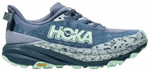 Кроссовки HOKA Wmns Speedgoat 6 Wide 'Moonlight Thunder Cloud', синий