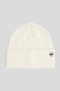 Шапка IKON из смеси шерсти Karl Lagerfeld, бежевый