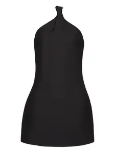 Короткое платье Crepe Couture VALENTINO GARAVANI, черный