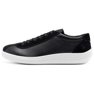 Кроссовки Ecco Casual Shoes Men Low-Top Black