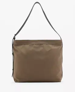 Мужская сумка-шопер с регулируемой ручкой Mango, загар/бежевый