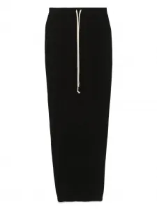 Юбка макси Pillar Rick Owens DRKSHDW, черный