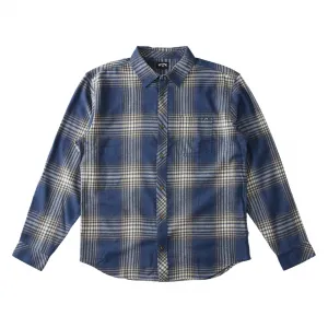 Мужская фланелевая рубашка Coastline Billabong, Dark Navy