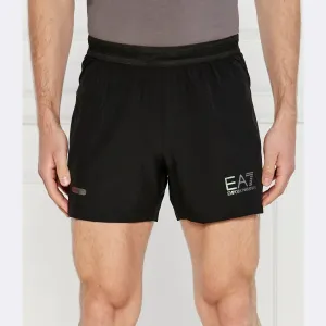 Шорты стандартного кроя Ea7, черный