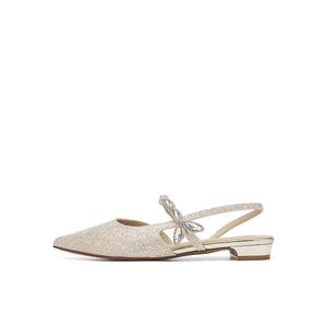 Повседневные однобортные туфли женские DAPHNE, Silver