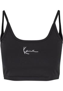 Топ Small Signature Essential Crop Karl Kani, черный