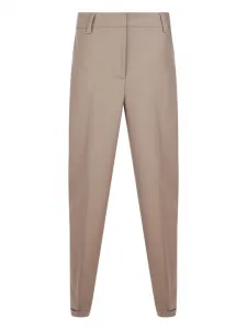 Брюки со складками Antonelli, коричневый