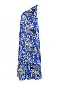 Летнее платье IZIA, цвет Royal blue/Light blue