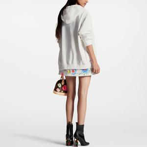 Куртка женская Louis Vuitton с капюшоном, белый