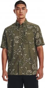 Мужская футболка с коротким рукавом Under Armour Dockside, (361) Tent/Baroque Green/Khaki Gray