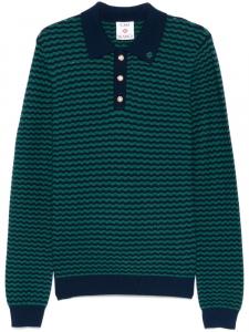 Casablanca рубашка поло Mini Wave, синий