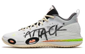 ANTA Женские баскетбольные кроссовки Raid с противоскользящей подошвой серо-зеленые, цвет Gray Green