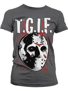 Рубашка серого цвета Friday The 13th