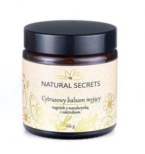Очищающий бальзам «Цитрусовая календула» с мандарином и облепихой. Natural Secrets
