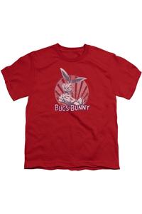 Футболка с коротким рукавом Looney Tunes "Мечтай" для детей Gildan, красный