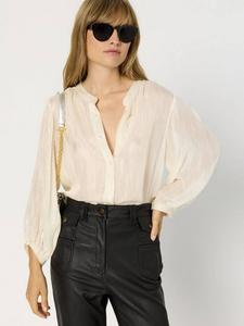 Прозрачная блузка Avril Gerard Darel, Ecru