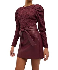 Ингрид Топ В Мерло Marie Oliver, цвет merlot