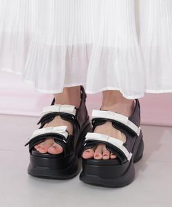 Сандалии с двойной лентой Jill By Jill Stuart, цвет Black