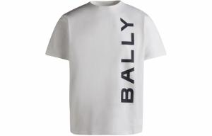 Футболка с логотипом BALLY, белая