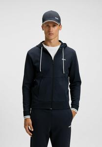 Толстовка BOSS Zip-up sweatshirt, Dark Blue Three/Dark Blue