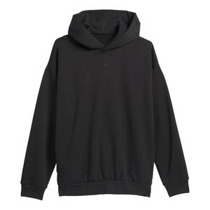 Толстовка basketball hoodie 'black red' Adidas, черный