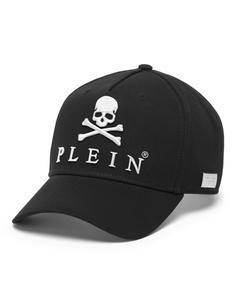 Philipp Plein Кепка 'Skull&Bones' в черном цвете