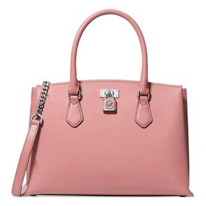 MICHAEL KORS Сумка-шоппер MK Ruby из телячьей кожи среднего размера женская розово-розовая